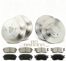 4xBremsscheiben 8xBremsbeläge für Hyundai Accent III MC i20 PB PBT KIA Rio II JB