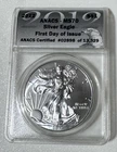 2012 American Silver Eagle First Day of Issue ANACS MS 70 of 13,329 Certified