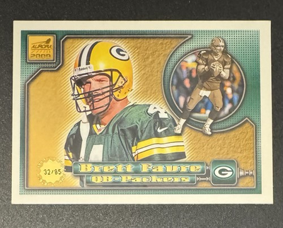#ad Brett Favre 2000 Pacific Aurora Premiere Date 85 #52 Green Bay Packers $27.95