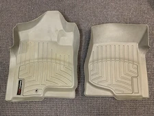 WeatherTech Liners Floor Mats -  Avalanche / Escalade / Sierra , 1st Row - GRAY