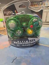 Nintendo GameCube XYAB Controller Jungle Green Branded Wired New and Sealed