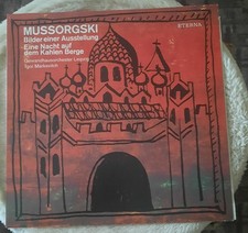 Mussorgski Bilder einer Ausstellung Gewandhausorchester Leipzig LP Eterna 1974