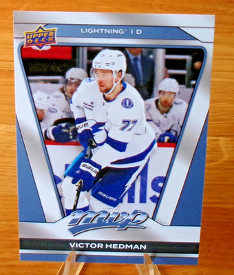 2025-26 UD MVP - Base - Victor Hedman - Tampa Bay Lightning #168