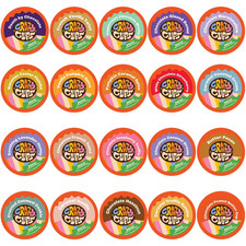 Crazy Cups Flavored Decaf Coffee Single Serve Cups for Keurig K Cup Brewer Varie