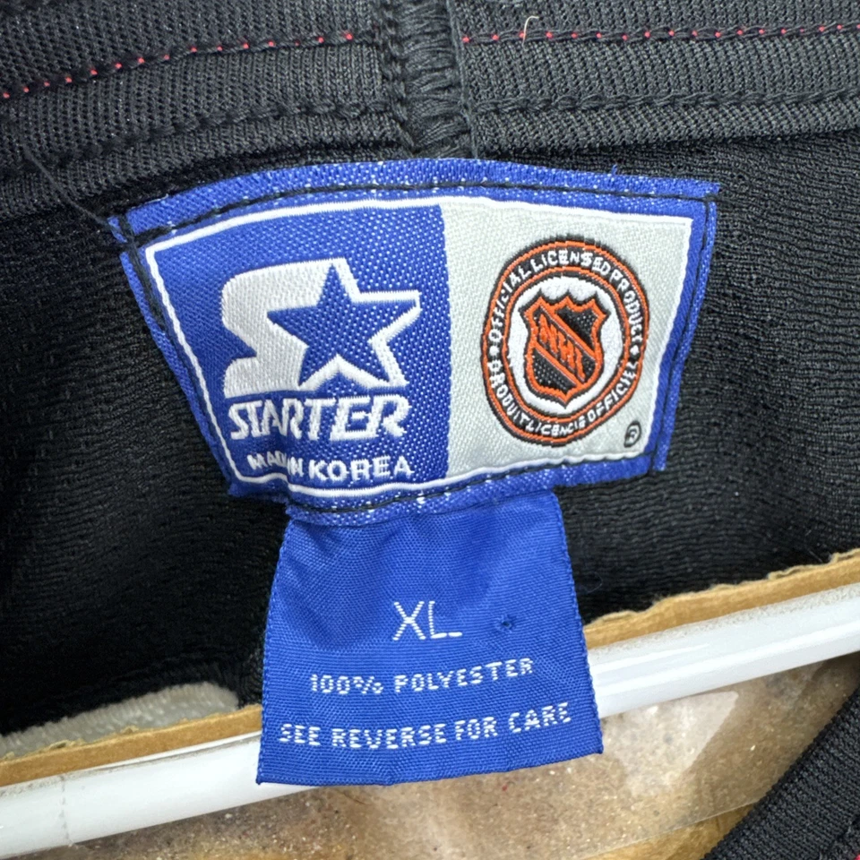 Vintage Starter NHL New Jersey Devils Jersey Doug Gilmour White Sewn XL #93 - Image 2 of 4