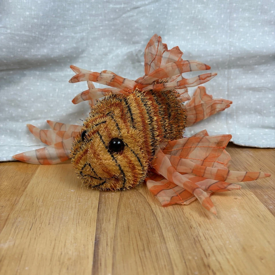 Retired Ganz Webkinz Lionfish Plush HM355 Beanie Stuffed Animal Collect No Code - Image 2 of 4