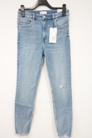 Zara Damen Jeans Hose Vintage Skinny Ankle High Rise 52520244047 Blau Gr.40 Neu