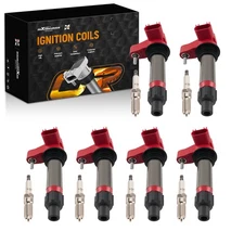 Ignition Coils & Spark Plugs Kit for 2010-2017 GMC Terrain 3.0L 3.6L V6