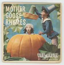 Mother Goose Rhymes 1960's View-Master Packet B-410