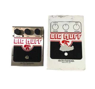 Electro-Harmonix EHX Big Muff Pi Distortion Sustainer Effects Pedal For Parts