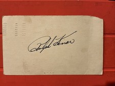 Ralph Kiner Baseball Cards and Autographed Memorabilia Guide 18