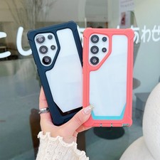 For Samsung Galaxy S26 Ultra S25 S24 S23 S22 Phone Case Shockproof Clear Cover