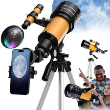 150x Anfänger Astronomie Teleskop mit Stativ Mondbeobachtung Ferngläser Kinder