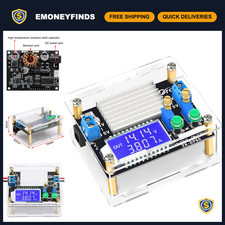 Adjustable DC-DC Boost Buck Converter 5.5-30V to 0.5-30V, 4A 35W Power Supply Mo