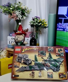 Lego 7683 Indiana Jones Fight on the Flying Wing Retired Rare Set New Sealed Box