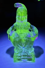 Vaseline Mosser Green Mindy from Clown Spell out Series Word "The" 1983