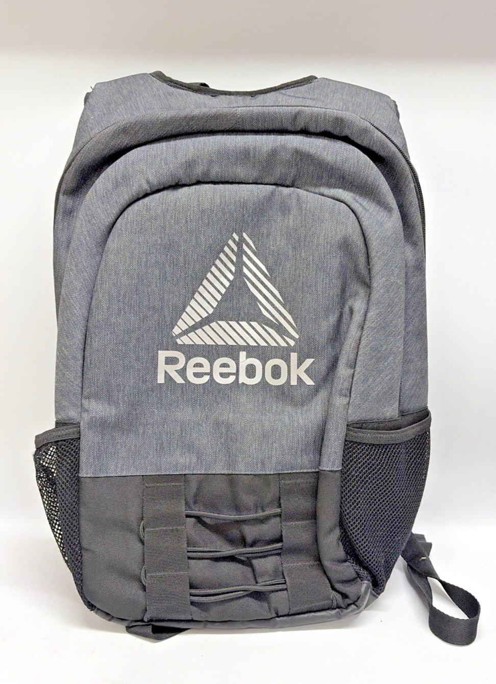 Gray Black Athletic Gym School Laptop Book Bag