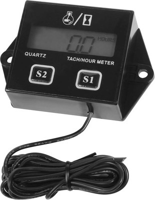 Tachometer,Car Accessories Small Engine Tachometer,Waterproof Inductive Tacho Ga