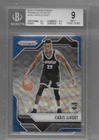2016 Panini Prizm Basketball Blue Wave Caris LeVert #165 PSA 9