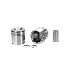 Silvolite Piston Set 7196D.STD; Dualoy 102.01mm -44.9cc Dish for 5.9L Cummins