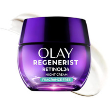Olay Regenerist Retinol 24 Night Cream, Fragrance-Free, 1.7Oz