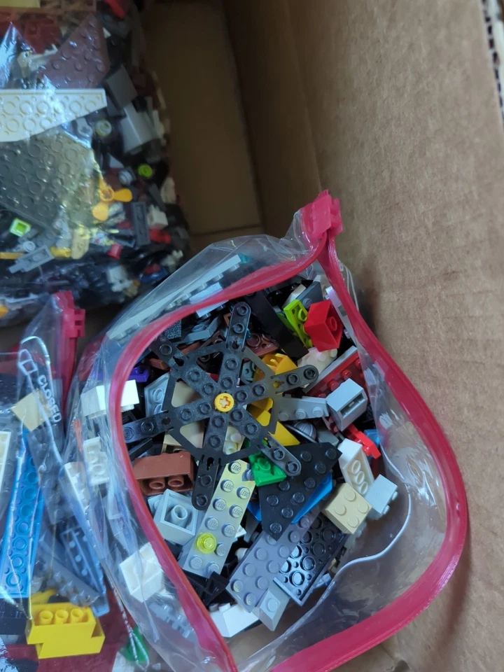 LEGO 6 libras piezas a granel Star Wars City Jurassic Park Ninjago helicóptero Foto 3 de 4