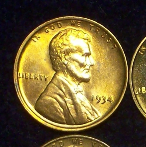 1934-P GEM BU - LINCOLN WHEAT CENT - CLEAN COIN - NICE DETAILS/COLOR - SEE PICS!