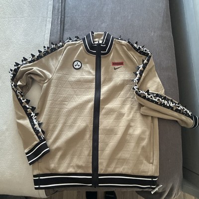 Nike x Acronym Jacket Mens XS Khaki NRG Errolson Hugh Spiked Sleeves Skateboard