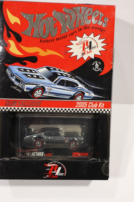 #ad Hot Wheels 2005 RLC Olds 442 Chrome Black Stripe Club Car Kit 5420 6000 $34.99