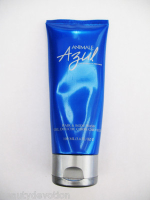 (5) FIVE - ANIMALE AZUL HAIR AND BODY WASH 3.4 OZ 100 ML MEN'S NEW NOT IN BOX