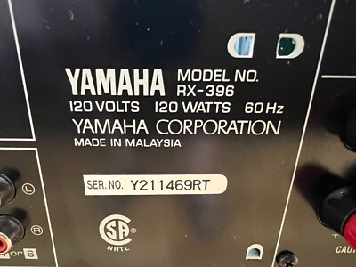 Vintage Yamaha RX-396 Stereo Receiver | eBay