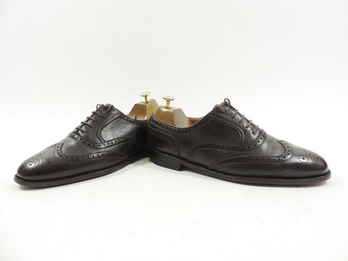 Bally Mens Shoes Full Brogues Tan 