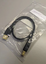 USB Cable 18 Inch 1.5 Feet Black