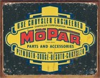 New Mopar Logo '37 - '47 Decorative Metal Tin Sign Made in the USA Dodge