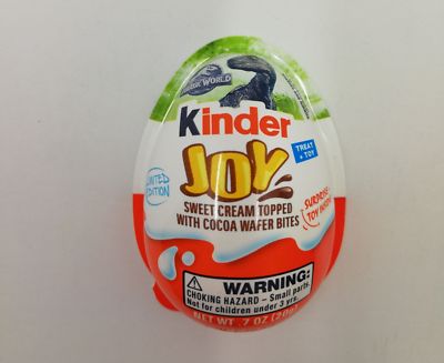 Empty Shell Jurassic World Kinder Joy USA 2018 Ferrero