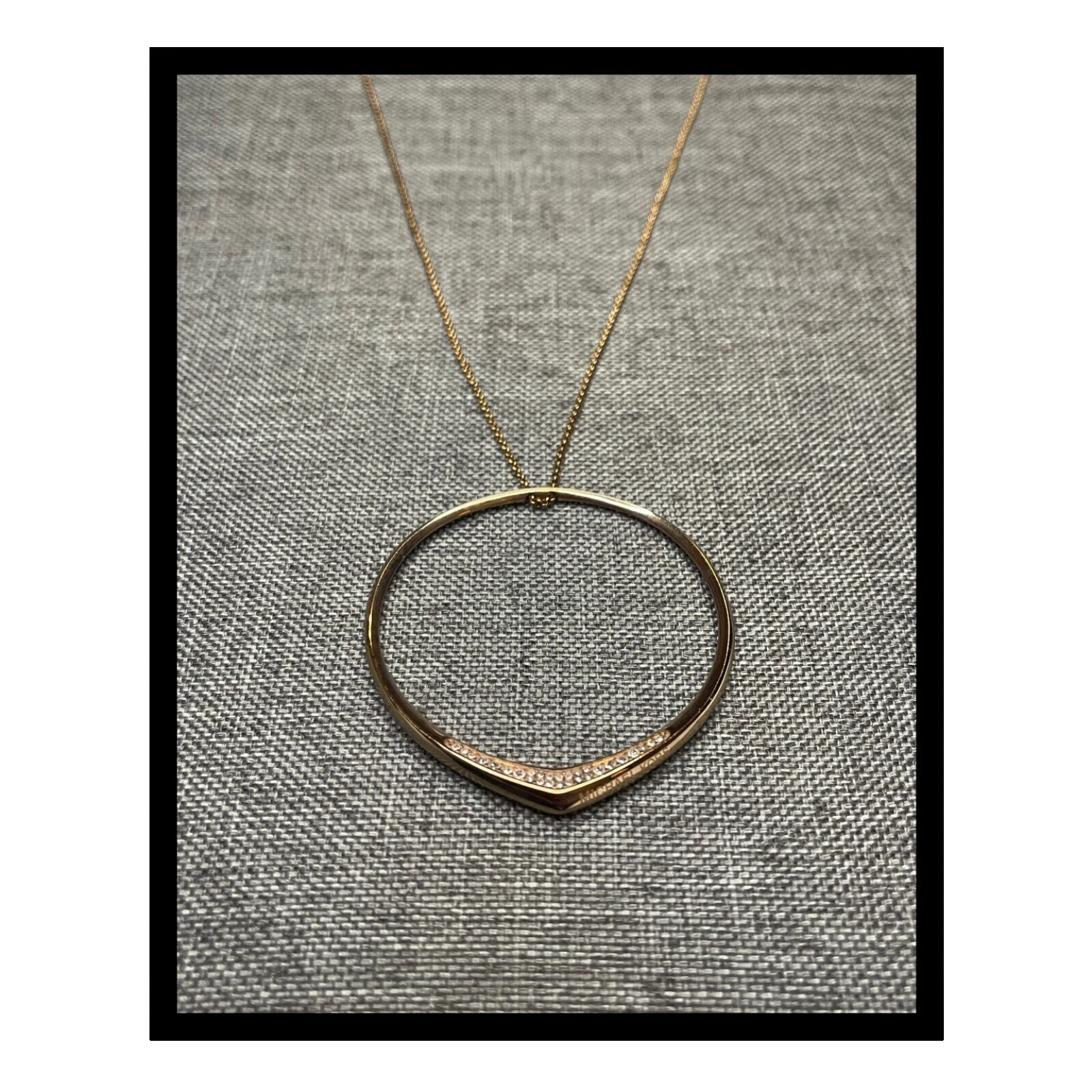 Michael Kors Rose Gold Plated Fashion Necklaces & Pendants