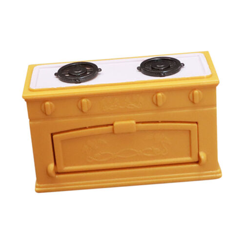  Miniature Kitchen Tool Appliance Toy Simulation Hearth Model Stove Gas Pocket - Picture 1 of 12