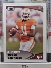 SAGE HIT 2017 R. Joshua Dobbs #76 Rookie Premier Draft Cardinals Vikings