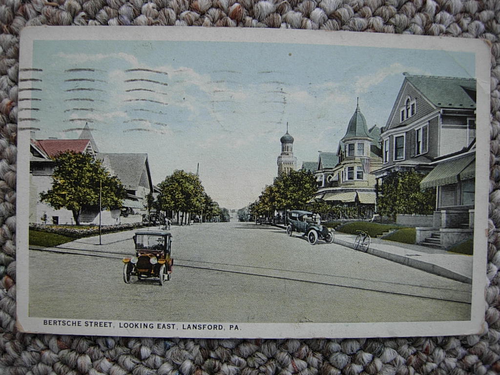 LANSFORD PABERTSCHE STREET EASTHOUSESCHURCH SPIRECARBON COUNTY