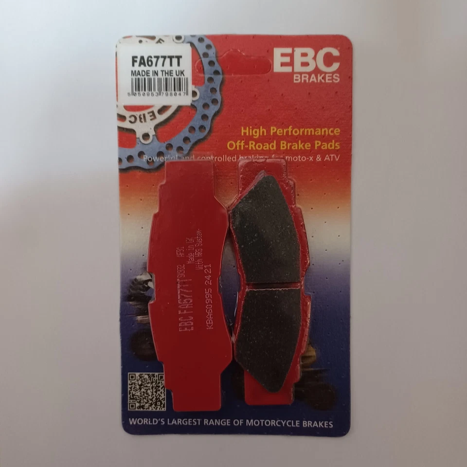 EBC Carbon FRONT and REAR Brake Pads Fits YAMAHA YXZ1000 YXE1000 (2016 to 2024) - Image 4 of 4