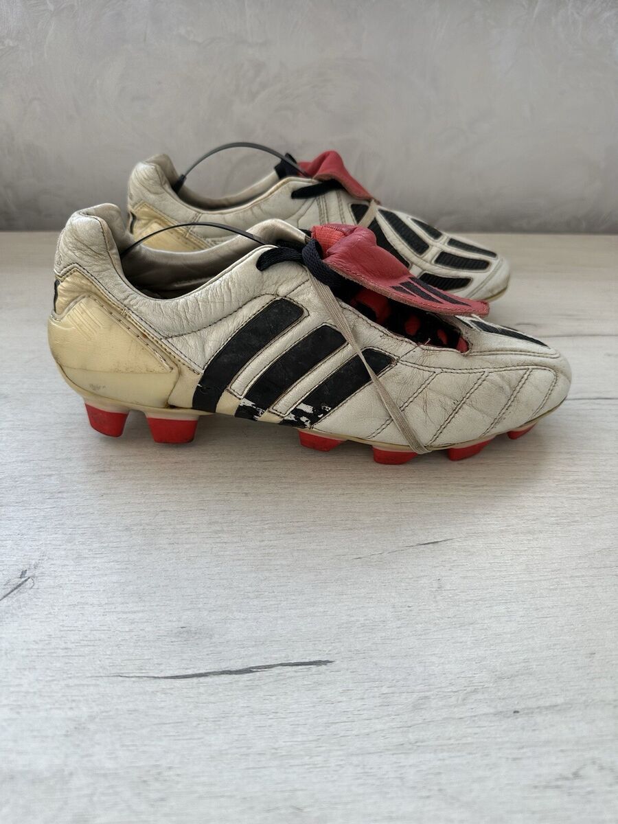 Adidas Predator Mania FG White Red Football Soccer Cleats Adidas Predator Mania FG White Red Football Soccer Cleats