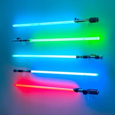 Lightsaber Wall Display Saber Wall Mount Acrylic Light saber Stand Holder