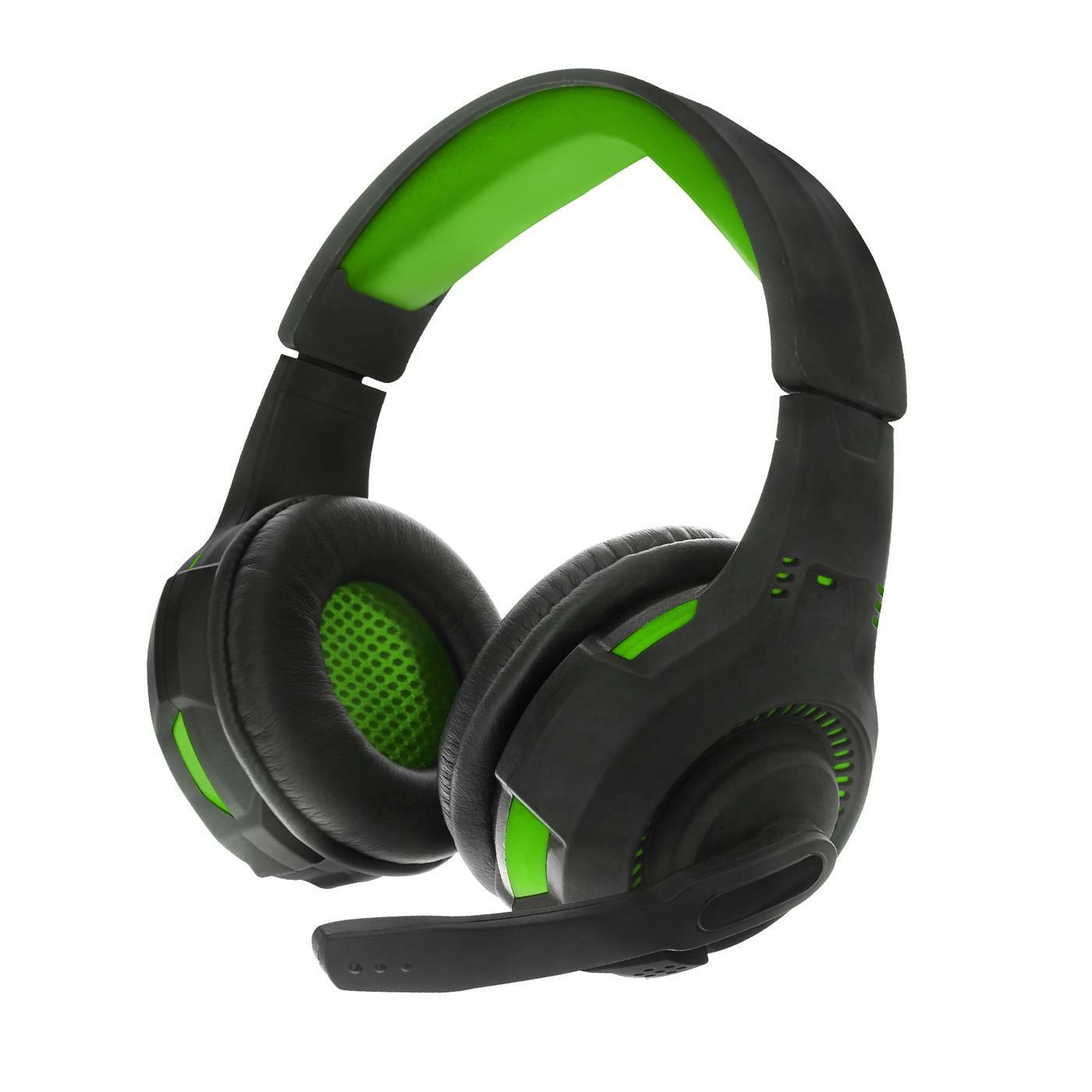 GX25: Gaming Headset In Green Model # 06ST-HS-GX25GR, By Sentry Industries