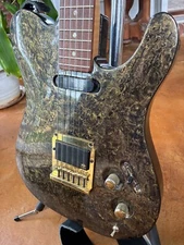 1991 Peavey Custom Shop Generation S1 RARE Black/Gold Swirl USA Made w/OHC