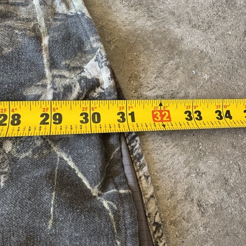 Realtree Vintage Camo Hunting Flannel Button Up Mens XL Camouflage Hunting USA - Picture 4 of 5