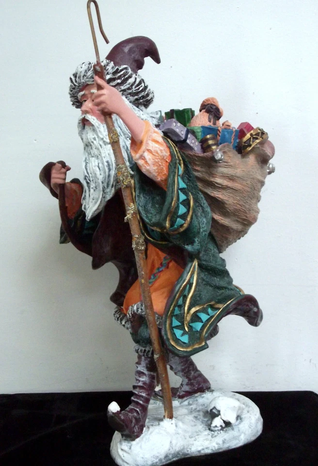 1990 Duncan Royale Samichlaus History Of Santa III 12" Figurine - Image 2 of 4