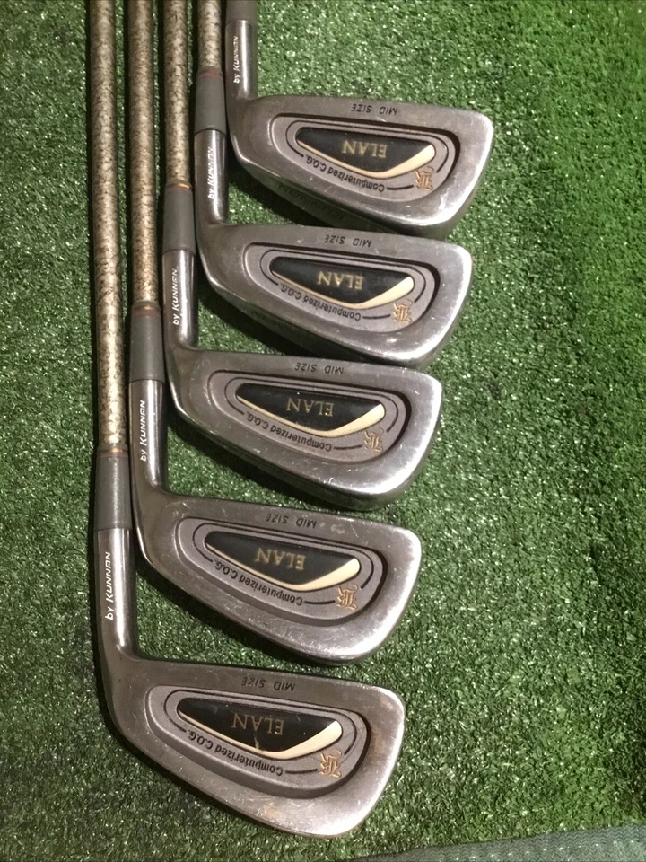 Kunnan Ladies Elan Mid-Size Computerized COG Irons Set (3-PW-SW) Graphite Shafts - Image 3 of 4