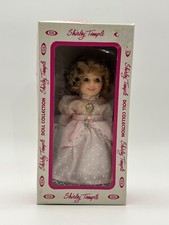 Ideal Shirley Temple Classic Doll Collection 8" Pink Polka-Dot Dress - 1982