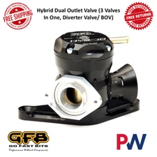 Go Fast Bits 3 in 1 Hybrid Dual Outlet Blow-off Valve For Subaru WRX / STI / XT