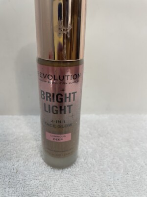 Revolution Bright Light 4-In-1 Face Glow Luminous Deep (0.77fl.oz / 23ml)
